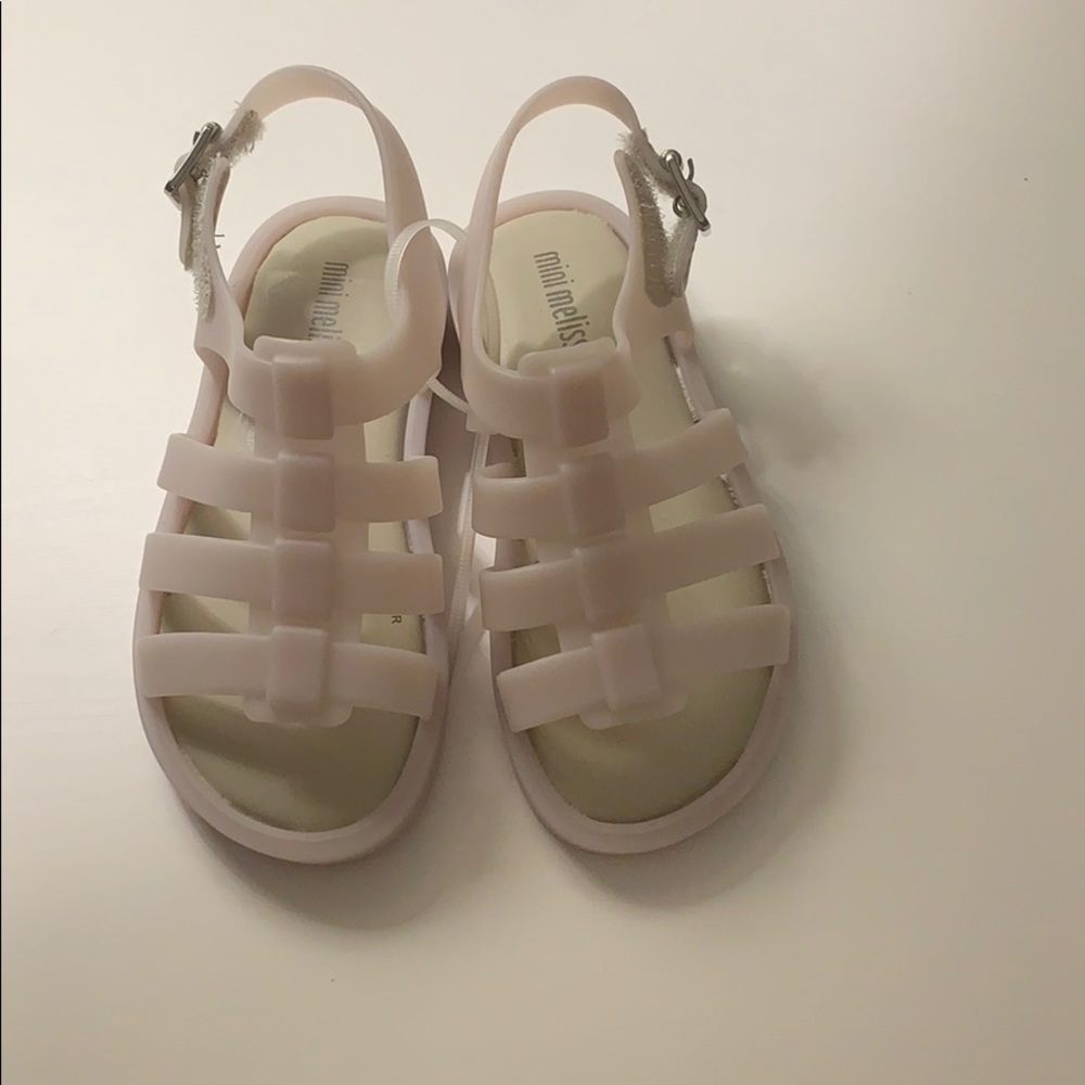 Mini Melissa sandals size 8